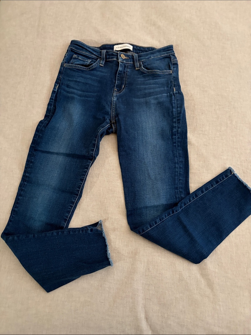 Flying Monkey Dark Blue Skinny Jeans